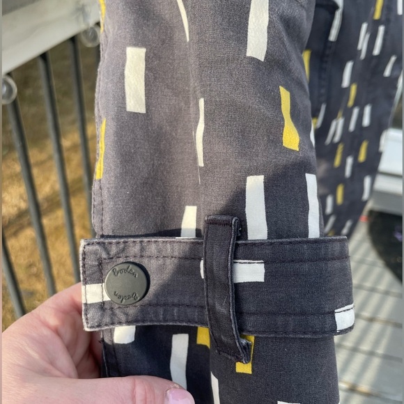 Boden Rainy Day Mac fleece lined jacket - size 2 petite - Picture 5 of 14